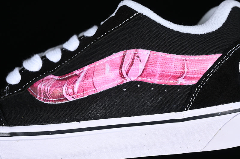 PEACHES X VANS KNU SKOOL BLACK/PINK/WHITE