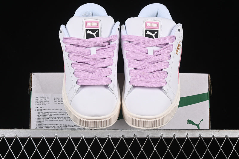 SUEDE XL PINK/WHITE